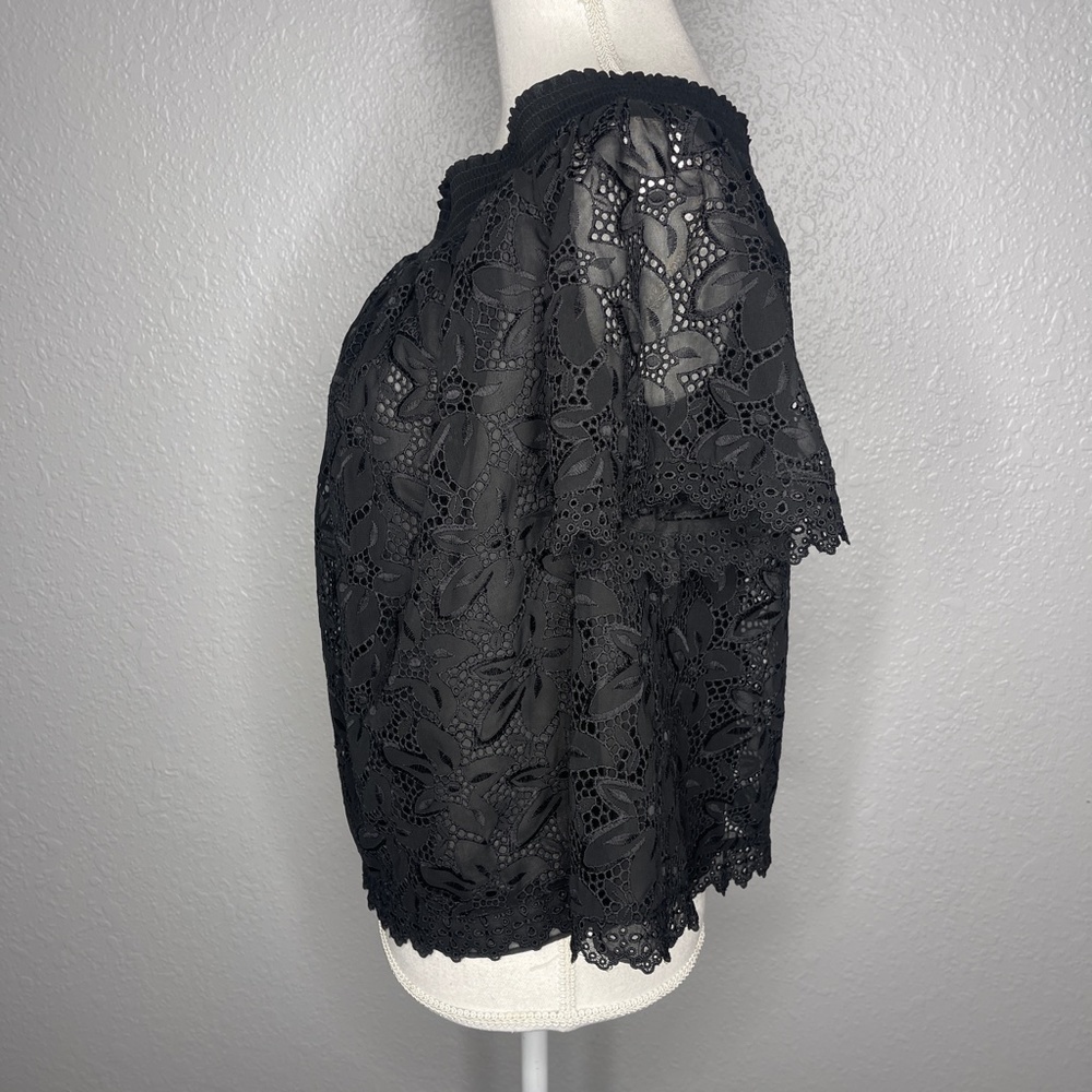 Karen Millen black off the shoulder top - Picture 5 of 8